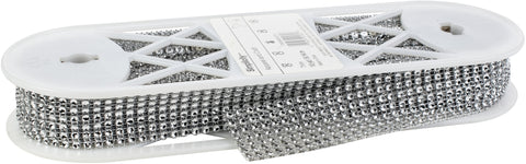 Simplicity Seven Row Rhinestone Band 10yd
