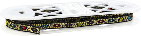 Simplicity Woven Floral Band .625"X12yd