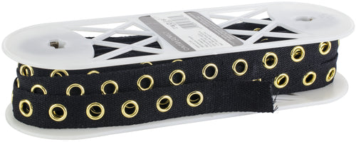 Simplicity Cotton Belt Webbing W/Grommets 1"X10yd