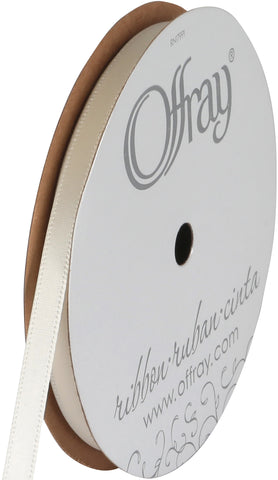 Offray Single Face Satin Ribbon 1/4"X20yd