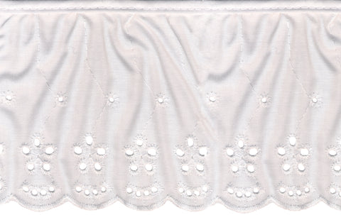 Simplicity Stepdown Eyelet 3.5"X10yd