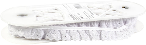 Simplicity Star Edge Eyelet Ruffle 1"X10yd