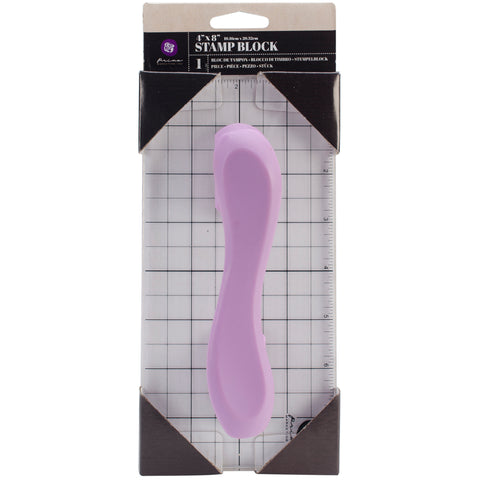 Prima Marketing Stamp Holder Block 4"X8"