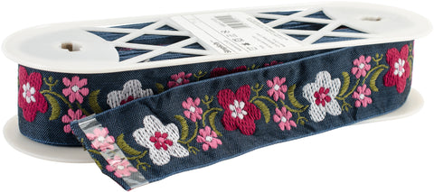 Simplicity Embroidered Denim 2"