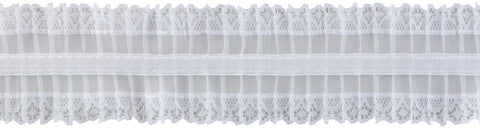Simplicity Sheer Pleated Trim 2-1/4"X10yd