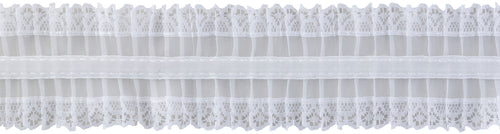 Simplicity Sheer Pleated Trim 2-1/4"X10yd
