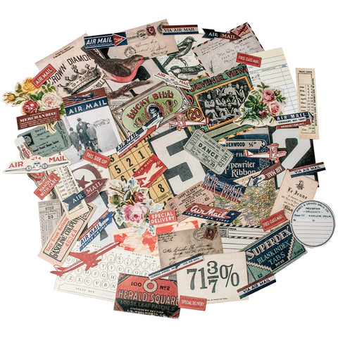 Idea-Ology Ephemera Pack 70/Pkg