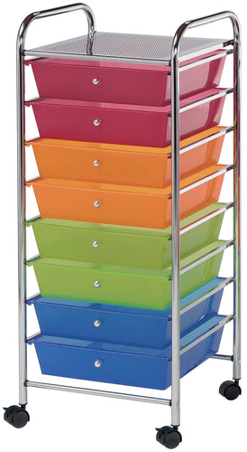 Alvin Rolling Storage Cart W/8 Drawers