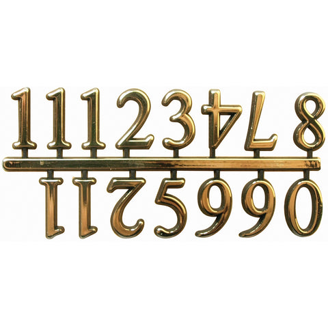 Arabic Clock Numerals .625"
