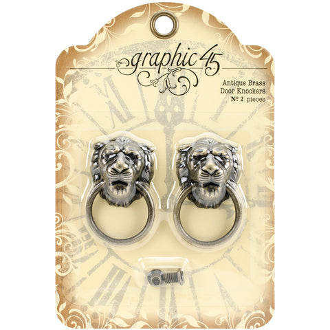 Graphic 45 Staples Door Knockers 2/Pkg