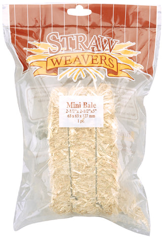 Floracraft Mini Straw Bale 5"X2.5"X2.5"