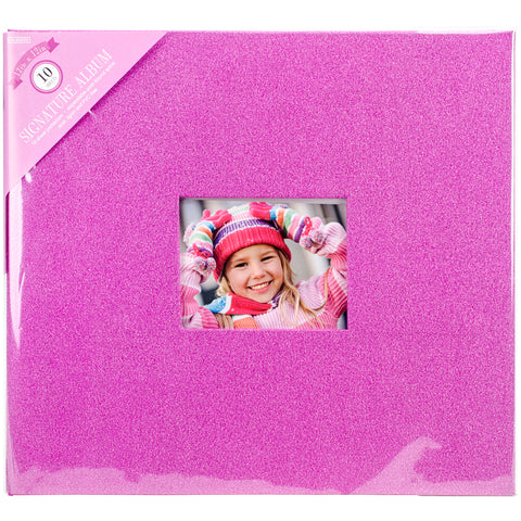 Colorbok Post Bound Glitter Album 12"X12"