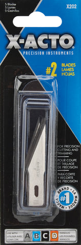X-ACTO(R) #2 Refill Blades 5/Pkg