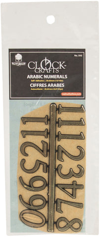 Arabic Clock Numerals .8125"