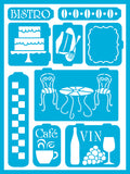 Americana Gloss Enamel Stencils 8"X6"