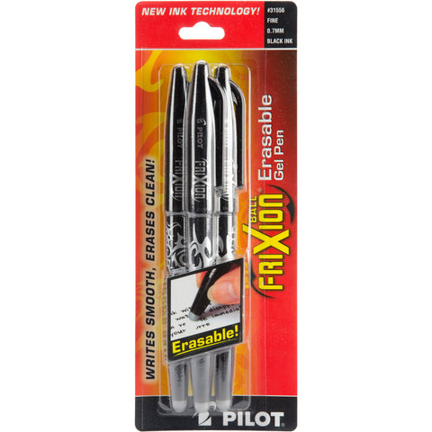 Pilot FriXion Ball Erasable Gel Pens 3/Pkg