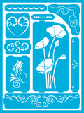 Americana Gloss Enamel Stencils 8"X6"