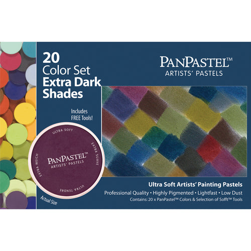 PanPastel Ultra Soft Artist Pastel Set 9ml 20/Pkg