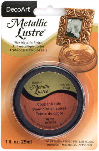 DecoArt Metallic Lustre Wax Finish 1oz