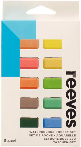 Reeves Water Colour Pocket Set 12/Pkg