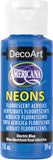 Americana Neons Fluorescent Acrylic Paint 2oz