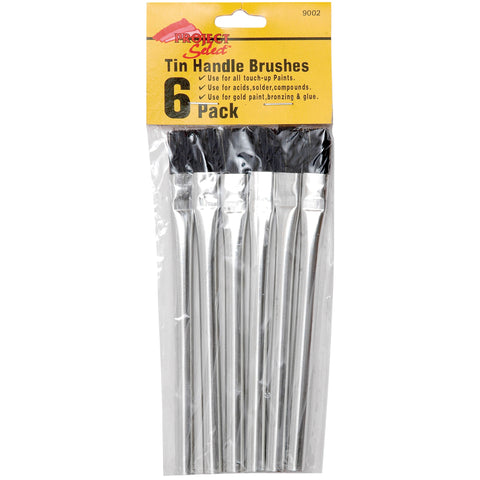 Tin Handle Brushes
