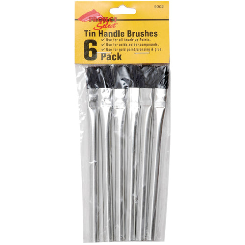 Tin Handle Brushes