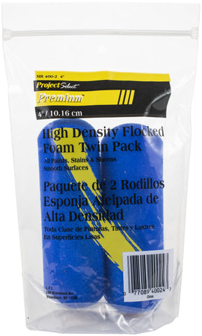 Flocked Foam Mini Rollers 2/Pkg