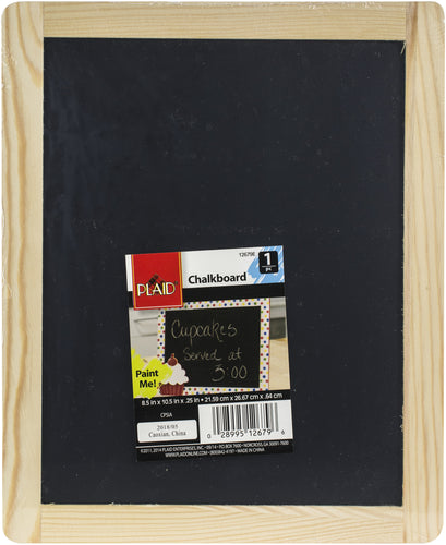 Plaid Framed Chalkboard