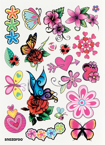 Snazaroo Temporary Tattoos 20/Pkg