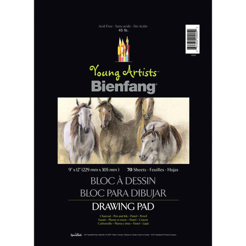 Bienfang Young Artists Drawing Pad 9"X12"