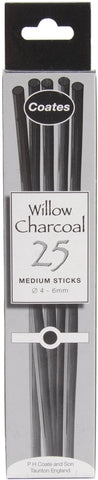 Coates Willow Charcoal 25/Pkg