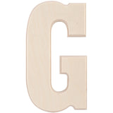 Baltic Birch University Font Letters & Numbers 5.25"