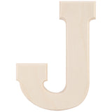 Baltic Birch University Font Letters & Numbers 5.25"