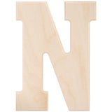 Baltic Birch University Font Letters & Numbers 5.25"