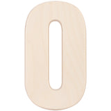 Baltic Birch University Font Letters & Numbers 5.25"