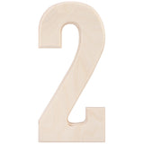 Baltic Birch University Font Letters & Numbers 5.25"