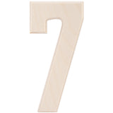 Baltic Birch University Font Letters & Numbers 5.25"