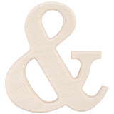 Baltic Birch University Font Letters & Numbers 5.25"