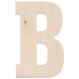 Baltic Birch University Font Letters & Numbers 5.25"