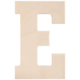 Baltic Birch University Font Letters & Numbers 5.25"