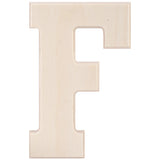 Baltic Birch University Font Letters & Numbers 5.25"