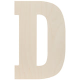 Baltic Birch Collegiate Font Letters & Numbers 13"