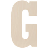 Baltic Birch Collegiate Font Letters & Numbers 13"
