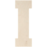 Baltic Birch Collegiate Font Letters & Numbers 13"