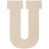 Baltic Birch Collegiate Font Letters & Numbers 13"