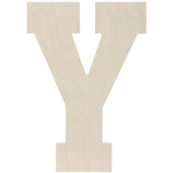 Baltic Birch Collegiate Font Letters & Numbers 13"