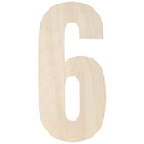 Baltic Birch Collegiate Font Letters & Numbers 13"