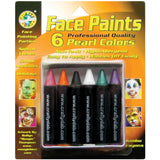 Face Paint Jumbo Crayons 6/Pkg