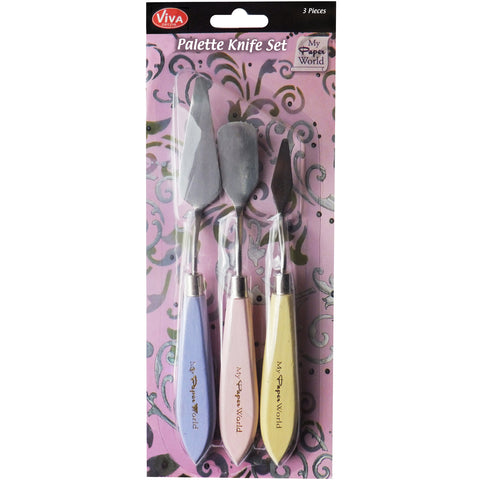 Viva Decor Palette Knives 3/Pkg